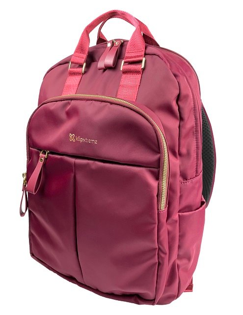 Klip Xtreme Mochila para Laptop 15.6", Nylon 1200D Resistente, Roja KNB-468RD 1 Klip Xtreme Mochila para Laptop 15.6", Nylon 1200D Resistente, Roja KNB-468RD