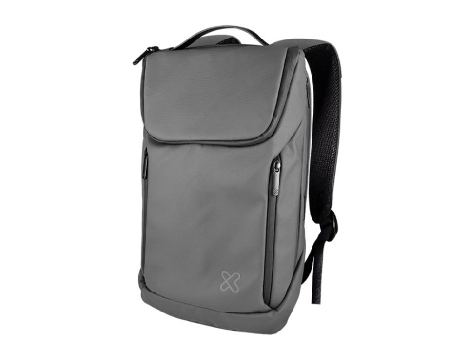 Klip Xtreme Mochila para Laptop 15.6" Elegante Gris 1 Klip Xtreme Mochila para Laptop 15.6" Elegante Gris