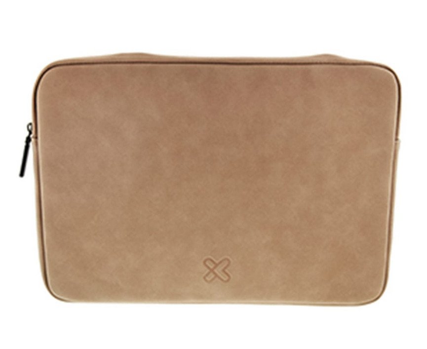 Klip Xtreme 15.6-inch Khaki Polyurethane Laptop Sleeve 1 Klip Xtreme 15.6-inch Khaki Polyurethane Laptop Sleeve