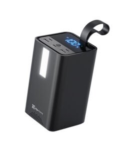 Klip Xtreme Power Bank Universal con Carga Inalámbrica, Pantalla Digital y Puertos USB-C/USB-A