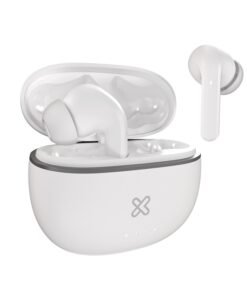 Klip Xtreme KTE-750WH Auriculares True Wireless con ANC, 26h Batería, Blanco