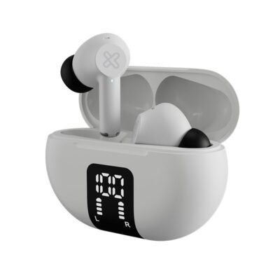 Klip Xtreme True Wireless Earphones ANC 22H White 1 Klip Xtreme True Wireless Earphones ANC 22H White