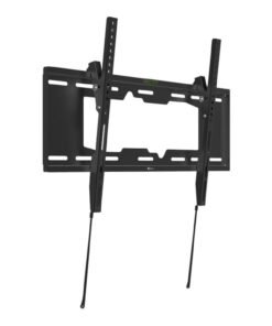 Klip Xtreme KTM-352 - Abrazadera - perfil bajo - para pantalla plana curva - bloqueable - acero - negro - tamaño de pantalla: 37"-80" - se puede instalar en la pared