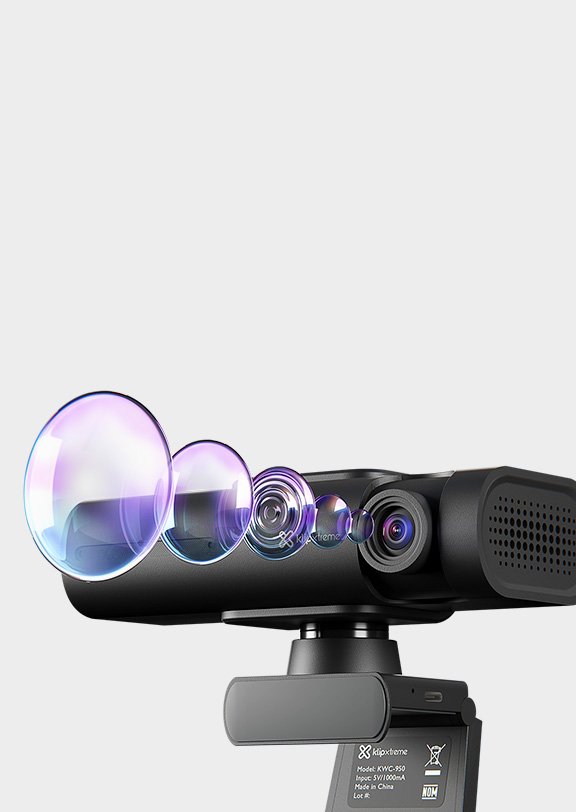 Klip Xtreme Webcam 4K UHD con Seguimiento IA y Control Gestual 1 Klip Xtreme Webcam 4K UHD con Seguimiento IA y Control Gestual