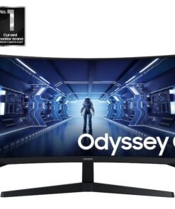 Samsung LC34G55TWWLXZS - LED-backlit LCD monitor - Curved Screen - 34" - 3440 x 1440 - IPS - HDMI - Black