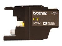 Brother LC75Y Cartucho de Tinta Original Amarillo Alto Rendimiento