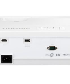ViewSonic LS510WH-2 - Proyector DLP - RGB LED - 3000 ANSI lumens - WXGA (1280 x 800) - 16:10 - 720p - objetivo zoom - con 1 año de servicio de cambio urgente