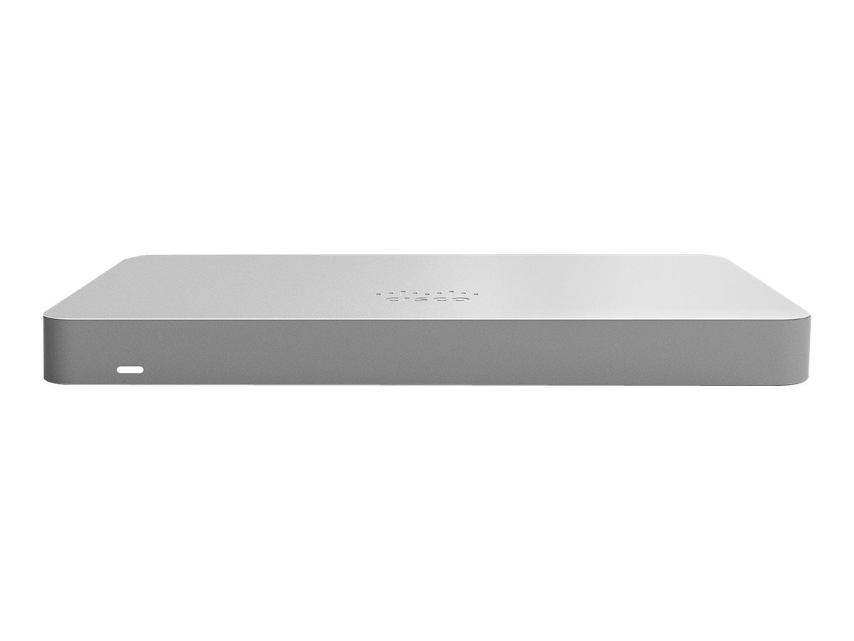 Cisco Meraki MX67 - Aparato de seguridad - 1GbE - gestionado a través de la nube - escritorio 1 Cisco Meraki MX67 - Aparato de seguridad - 1GbE - gestionado a través de la nube - escritorio
