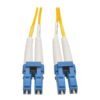 Eaton Tripp Lite Series Duplex Singlemode 9/125 Fiber Patch Cable (LC/LC), 1M (3 ft.) - Cable de interconexión - modo simple LC (M) a modo simple LC (M) - 1 m - fibra óptica - impresión a dos caras - 9/125 micrones - amarillo 3 Foto N370 01M 1777776475