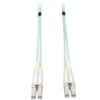 Tripp Lite 3M 10Gb Duplex Multimode 50/125 OM3 LSZH Fiber Patch Cable LC/LC Aqua 3 Meters - Patch cable - LC multi-mode (M) to LC multi-mode (M) - 3 m - fiber optic - 50 / 125 micron - OM3 - halogen-free - aqua 2 Foto N820 03M 1777776450
