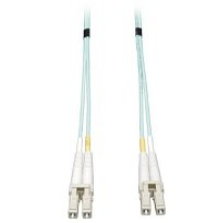 Tripp Lite 3M 10Gb Duplex Multimode 50/125 OM3 LSZH Fiber Patch Cable LC/LC Aqua 3 Meters - Patch cable - LC multi-mode (M) to LC multi-mode (M) - 3 m - fiber optic - 50 / 125 micron - OM3 - halogen-free - aqua