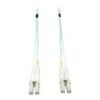 Eaton Tripp Lite Series 10Gb/40Gb/100Gb Duplex Multimode 50/125 OM3 LSZH Fiber Patch Cable (LC/LC), Aqua, 10M (32.8 ft.) - Cable de interconexión - LC de modos múltiples (M) a LC de modos múltiples (M) - 10 m - fibra óptica - impresión a dos caras - 50/125 micras - OM3 - sin halógenos - agua 3 Foto N820 10M 1777776477