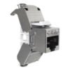 Nexxt Conector Keystone RJ45 CAT6a STP Plata 3 Foto NAW KSTO6ASL 1777830364