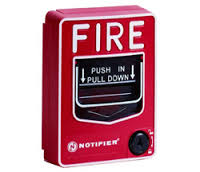 Notifier Red Fire Alarm Pull Station