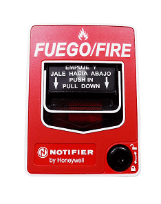 Notifier Intelligent Red Pull Station