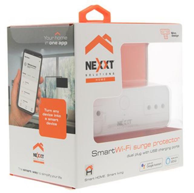 Nexxt Solutions Dual Outlet Smart Wi-Fi Plug 1 Nexxt Solutions Dual Outlet Smart Wi-Fi Plug