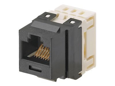 Panduit Módulo Keystone RJ45 CAT 6e Punchdown Negro 1 Panduit Módulo Keystone RJ45 CAT 6e Punchdown Negro