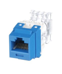 Panduit NetKey RJ45 Punchdown Jack Module, Blue