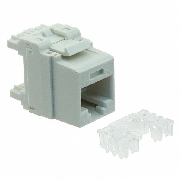 Panduit NetKey RJ45 Punchdown Keystone Jack Module - Off-White 1 Panduit NetKey RJ45 Punchdown Keystone Jack Module - Off-White