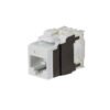 Panduit NetKey Cat6A RJ45 Punchdown Keystone Jack Module, White 3 Panduit NetKey Cat6A RJ45 Punchdown Keystone Jack Module, White