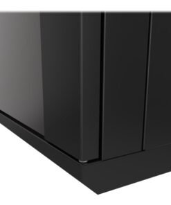 Nexxt Solutions - Rack armario - instalable en pared - RAL 9005, negro barniz - 18U - 19"