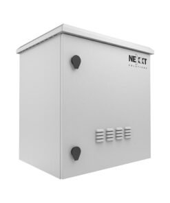 Nexxt Solutions Infrastructure - Outdoor Pole Mount Cabinet - SPCC steel - Light gray powder coat - Incluye acc de montaje y barra
