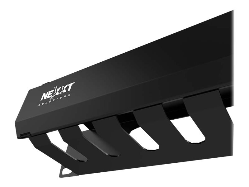 Nexxt Solutions - Conducto de organización de cables de bastidor (horizontal) - 1U - 19" 1 Nexxt Solutions - Conducto de organización de cables de bastidor (horizontal) - 1U - 19"