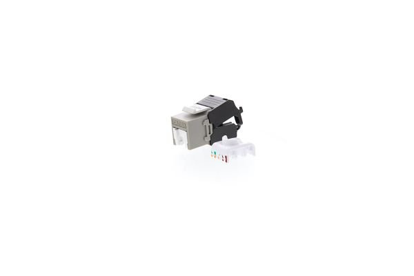 Nexxt Solutions Cat6A Keystone Jack | Unshielded, Toolless 1 Nexxt Solutions Cat6A Keystone Jack | Unshielded, Toolless
