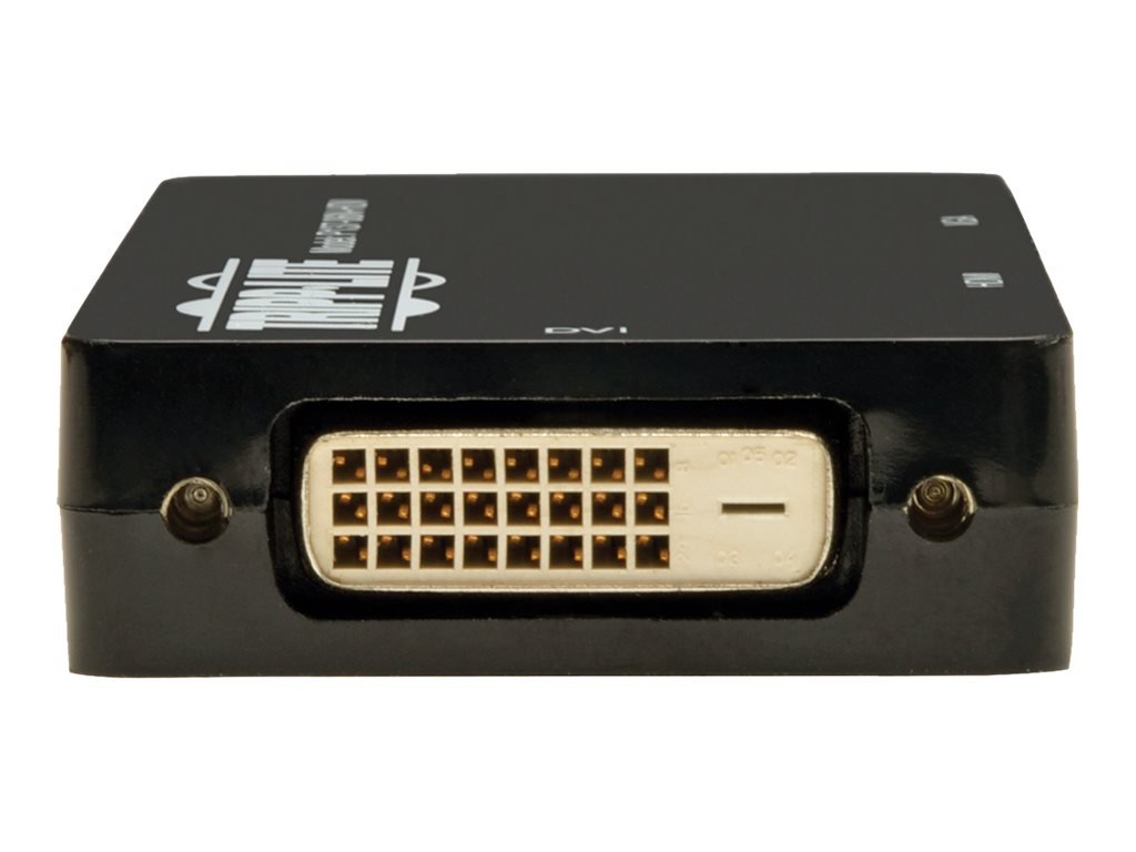 Eaton Tripp Lite Series 6in Mini DisplayPort to VGA / DVI / HDMI Adapter Converter mDP 6" - Vídeo conversor - DisplayPort - DVI, HDMI, VGA - negro 1 Eaton Tripp Lite Series 6in Mini DisplayPort to VGA / DVI / HDMI Adapter Converter mDP 6" - Vídeo conversor - DisplayPort - DVI, HDMI, VGA - negro
