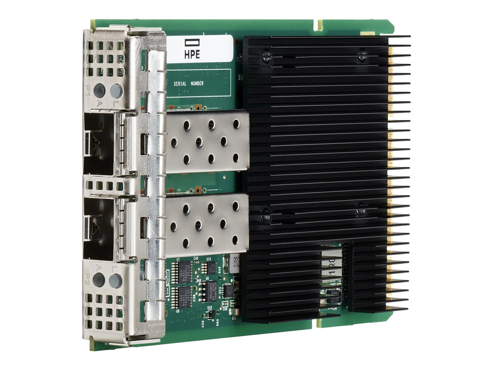 Broadcom BCM57412 - Adaptador de red - OCP 3.0 - 1Gb Ethernet / 10Gb Ethernet SFP+ x 2 - para ProLiant DL325 Gen10, DL345 Gen10, DL360 Gen10, DX360 Gen10, XL220n Gen10, XL290n Gen10 1 Broadcom BCM57412 - Adaptador de red - OCP 3.0 - 1Gb Ethernet / 10Gb Ethernet SFP+ x 2 - para ProLiant DL325 Gen10, DL345 Gen10, DL360 Gen10, DX360 Gen10, XL220n Gen10, XL290n Gen10