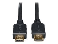 Eaton Tripp Lite Series High-Speed HDMI Cable, Digital Video with Audio (M/M), Black, 50 ft. (15.24 m) - Cable HDMI - HDMI macho a HDMI macho - 15.2 m - doble blindado - negro - compatibilidad con 4K