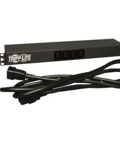 Eaton Tripp Lite Series PDU Basic Dual Volt 100V-240V 20A 2 C19; 12 C13 Horizontal 1URM - Horizontal rackmount - unidad de distribución de potencia (montaje en bastidor) - 20 A - CA 100-250 V - 3.8 kW - input: IEC 60320 C20 - conectores de salida: 14