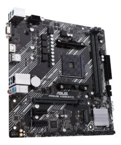 ASUS PRIME A520M-K - Placa base - micro ATX - Socket AM4 - AMD A520 Chipset - USB 3.2 Gen 1 - Gigabit LAN - Tarjeta gráfica (CPU necesaria) - HD Audio (8-canales)