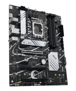 ASUS PRIME H770-PLUS D4 - Placa base - ATX - Socket LGA1700 - H770 Chipset - USB 3.2 Gen 1, USB 3.2 Gen 2, USB-C 3.2 Gen2 - 2.5 Gigabit LAN - Tarjeta gráfica (CPU necesaria) - HD Audio (8-canales)