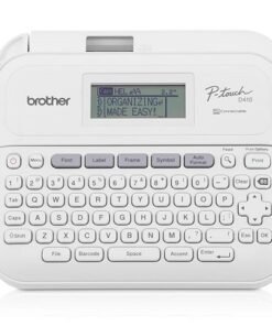 Brother P-Touch PT-D410 - Etiquetadora - B/N - transferencia térmica - 18 mm de anchura - 180 ppp - hasta 20 mm/segundo - USB - cortador - impresión de 5 líneas, impresión en modo espejo, impresión vertical, impresión multicopia