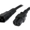 StarTech.com Cable 1,8m 14 AWG Adaptador Jumper Bridge IEC C14 a IEC C15 para Servidor UPS - Cable de alimentación - IEC 60320 C14 a IEC 60320 C15 - CA 250 V - 1.8 m - moldeado - negro 2 Foto PXTC14C156 1777774942