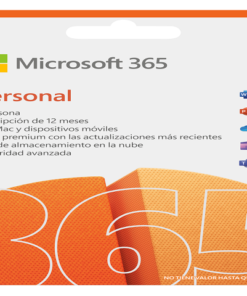 Microsoft 365 Personal - Caja de embalaje (1 año) - 1 persona - sin materiales, P6 - Mac, Android, iOS, Win - Español - América Latina