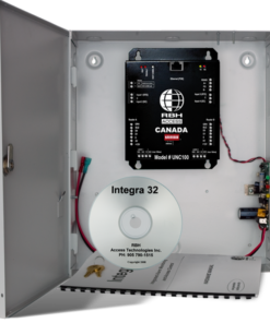 RBH Access - UNC100-122 - wall door control - Procesador 32-bit - Memoria 2 MB - 8.000 tarjetas - 3.000 Eventos - RS-485 programable