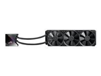 ASUS ROG Ryujin 360 - Sistema de refrigeración líquida del procesador - (para: LGA1156, LGA1366, LGA1155, LGA2011, LGA1150, LGA2011-3, LGA1151, AM4, LGA2066, TR4, LGA1200) - aluminio con base de cobre - 120 mm