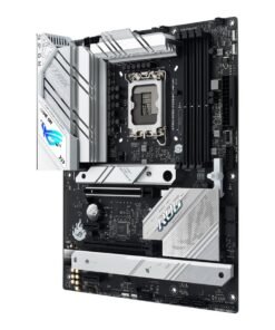 ASUS ROG STRIX B760-A GAMING WIFI D4 - Placa base - ATX - Socket LGA1700 - B760 Chipset - USB 3.2 Gen 1, USB 3.2 Gen 2, USB-C 3.2 Gen 1, USB-C 3.2 Gen 2x2, USB-C 3.2 Gen2 - 2.5 Gigabit LAN, Wi-Fi 6E, Bluetooth - Tarjeta gráfica (CPU necesaria) - HD Audio (8-canales)