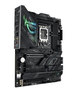 ASUS ROG Strix Z790-F Gaming WiFi - Placa base - ATX - Socket LGA1700 - Z790 Chipset - USB-C 3.2 Gen 2x2, USB-C 3.2 Gen2, USB 3.2 Gen 1, USB 3.2 Gen 2 - 2.5 Gigabit LAN, Wi-Fi 6E, Bluetooth - Tarjeta gráfica (CPU necesaria) - HD Audio (8-canales)