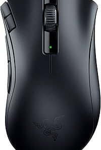 Razer DeathAdder V2 X HyperSpeed - Ratón Gaming Inalámbrico (2.4 GHz + Bluetooth), Ergonómico Diestro con 7 Botones