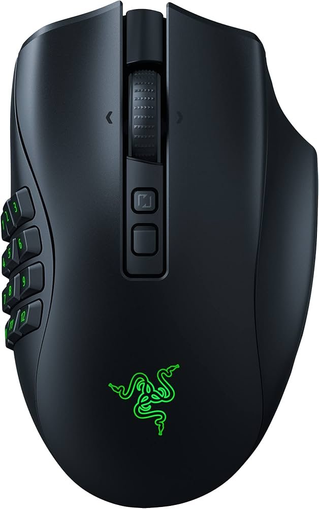 Razer Naga V2 Pro: Ratón MMO Inalámbrico con 20 Botones Programables e HyperScroll Pro 1 Razer Naga V2 Pro: Ratón MMO Inalámbrico con 20 Botones Programables e HyperScroll Pro