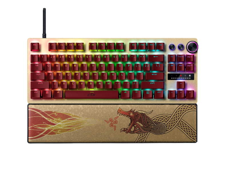 Teclado Gamer Con Cable TKL Razer Huntsman V3 Pro 1 Razer - Keyboard - Wired - Huntsman V3 Pro Tenkeyless