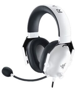 Razer BlackShark V2 X - Auricular - 7.1 canales - tamaño completo - cableado - conector de 3,5 mm - aislamiento de ruido - blanco - certificado Discord