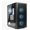 PCTronix S609 - Caja PC Torre Slim Elegante y Compacta con 2 USB 3.0 Frontales