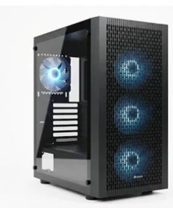 PCTronix S609 - Caja PC Torre Slim Elegante y Compacta con 2 USB 3.0 Frontales