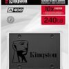 Kingston A400 SSD 240GB de Alto Rendimiento 2.5" SATA III