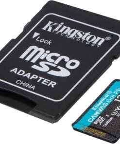 Kingston miniSDHC Tarjeta de Memoria V30 con Adaptador SD