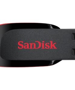 SanDisk Cruzer Blade - Unidad flash USB - 128 GB - USB - negro, rojo